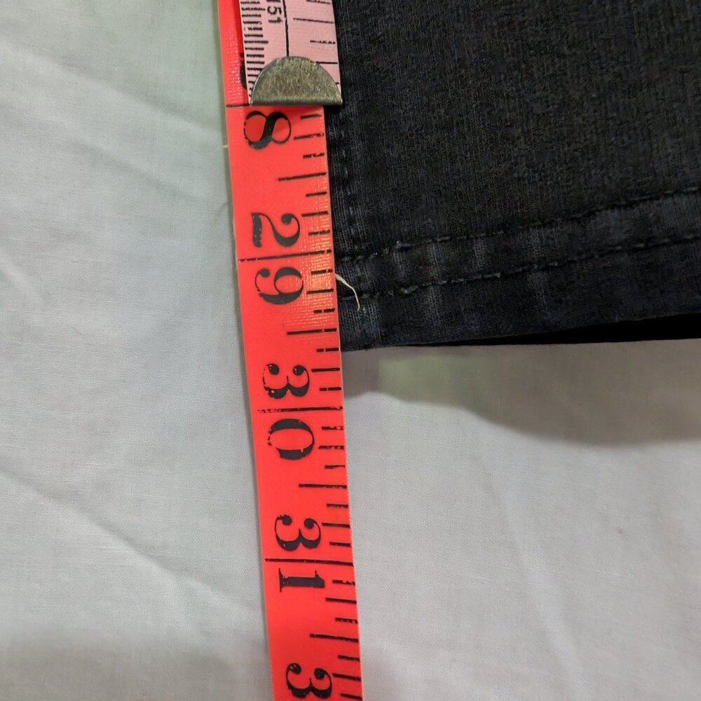 Black Low Rise Skinny Jeans, Size 40 Stretch - Picture 10 of 13